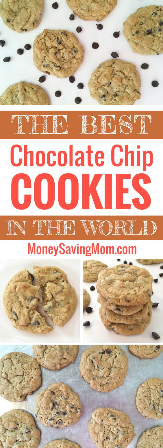 This is the BEST Chocolate Chip Cookies recipe and the only one you'll ever need! These cookies turn out perfectly every time!