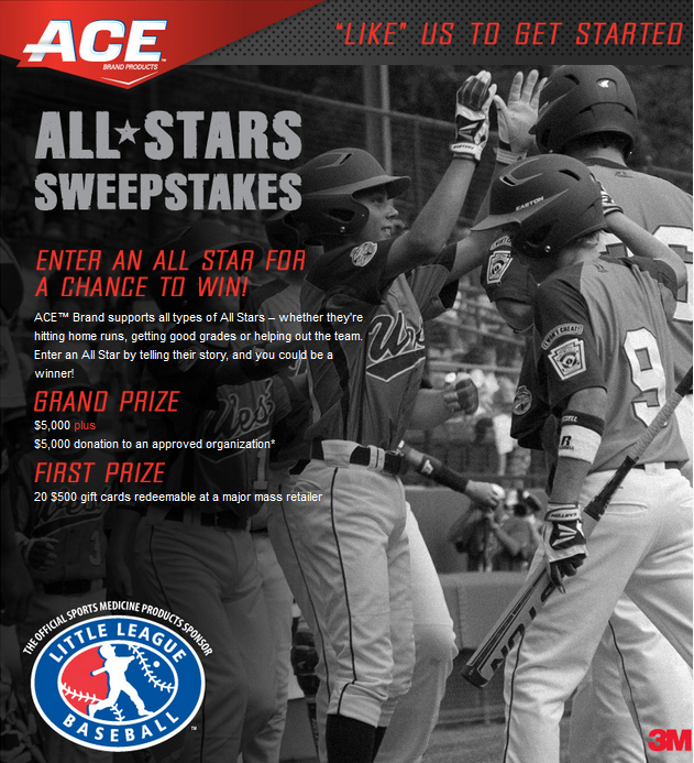 ACE All Stars Sweepstakes: Enter an All Star and tell their story for a ...