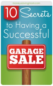 10 Secrets to Having a Successful Garage Sale