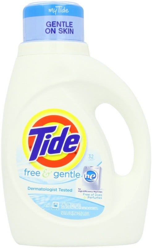 Tide Free and Gentle High Efficiency Unscented Detergent, 50 Ounce (Pack of 2) Deal