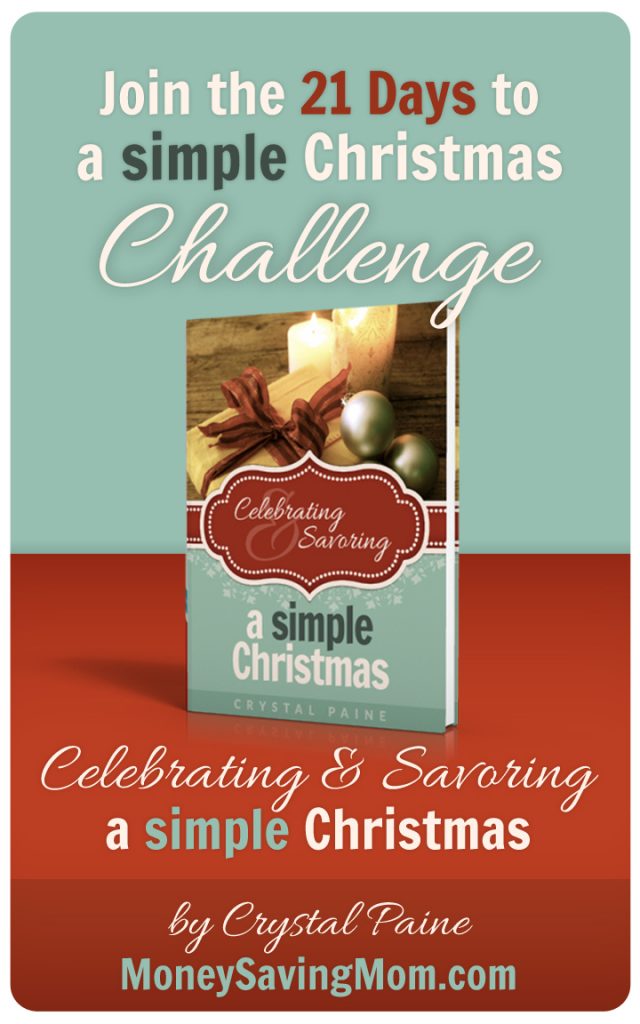 Join the 21 Days to a Simple Christmas Challenge