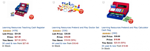 Amazon.com Select Learning Resources