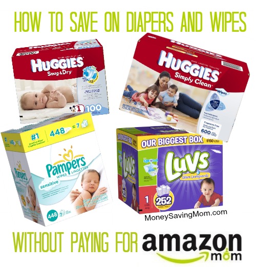 how to save on diapers and wipes