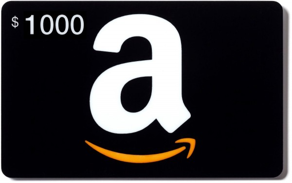 $1000 Amazon gift card