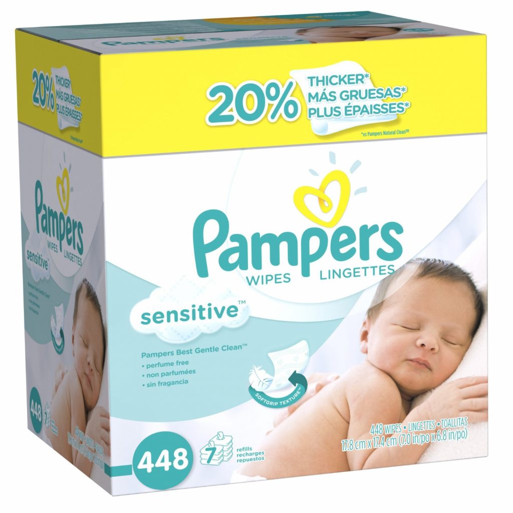 Pampers Sensitive Wipes Deal