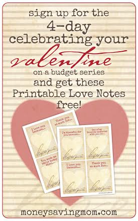 4 Days to Celebrate Your Valentine on a Budget