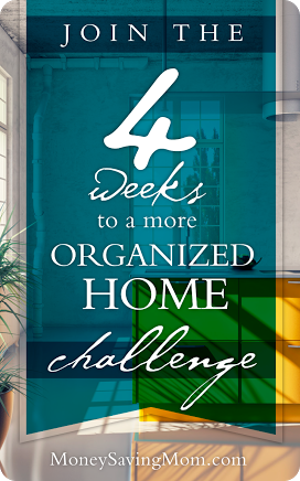 4 Weeks to a More Organized Home
