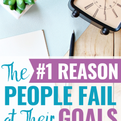 Feel like you always fail at your new goals? Read this for encouragement and practical advice!