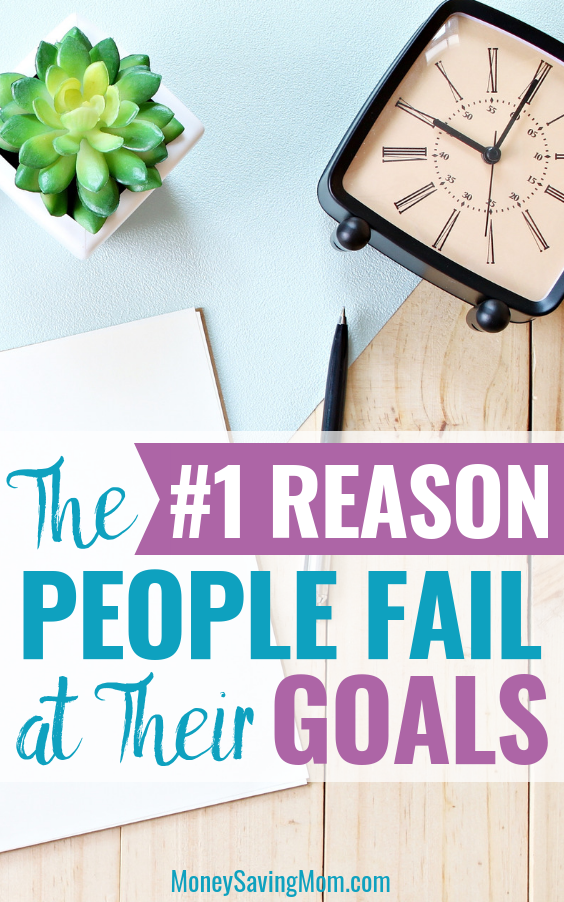 Feel like you always fail at your new goals? Read this for encouragement and practical advice!