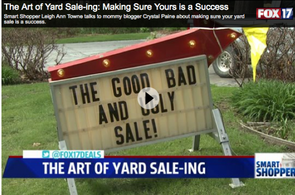 The Art of Yard Sale-ing