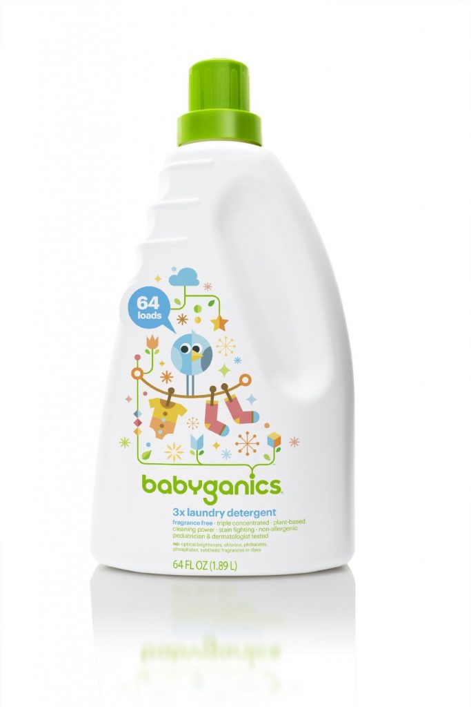 Babyganics 3x Laundry Detergent, Fragrance Free Deal
