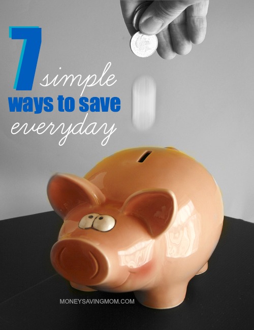 7 ways to save