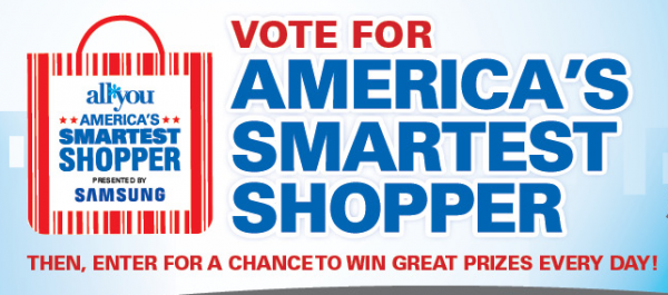 Vote for America's Smartest Shopper