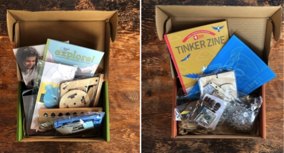 Kiwi Crate and Tinker Crate Boxes