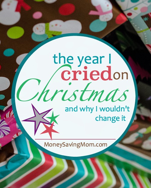 the year i cried on christmas