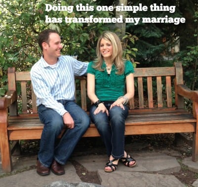 The one simple thing that has transformed my marriage