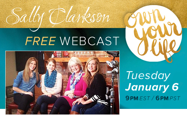 Free Own Your Life webcast