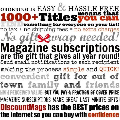 Why magazine subscriptions make great gifts