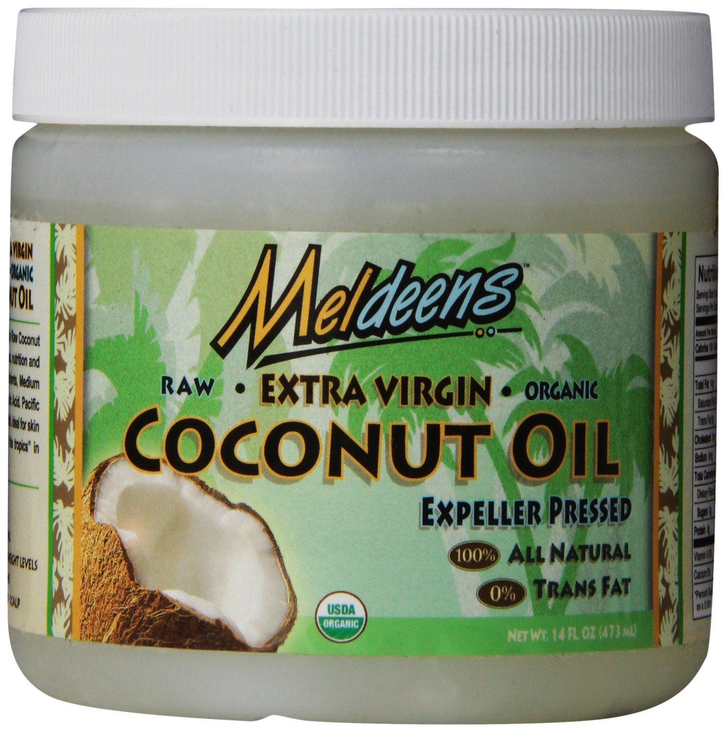 Meldeens Raw Organic Extra Virgin Expeller Pressed Coconut Oil Deal