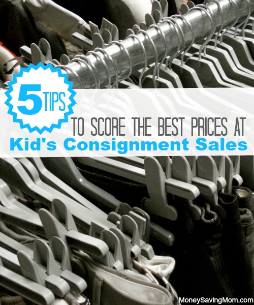 kids consignment sales