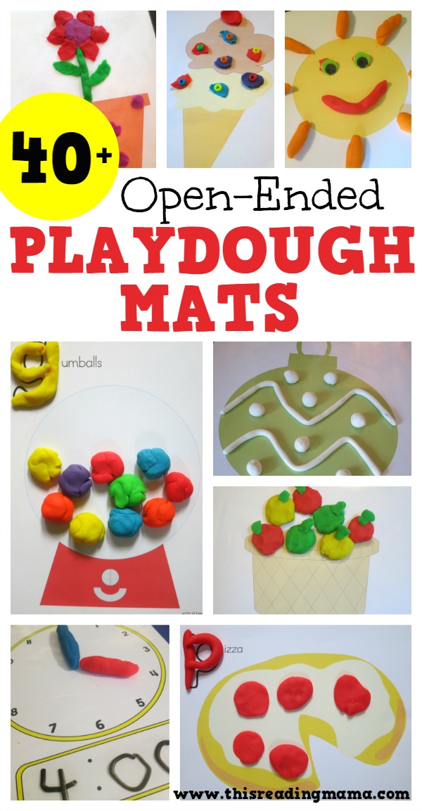 40+ Printable Play-doh Mats