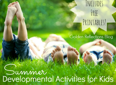 Free Summer Developmental Activites for Kids