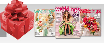 Free one-year subscription to Martha Stewart Weddings