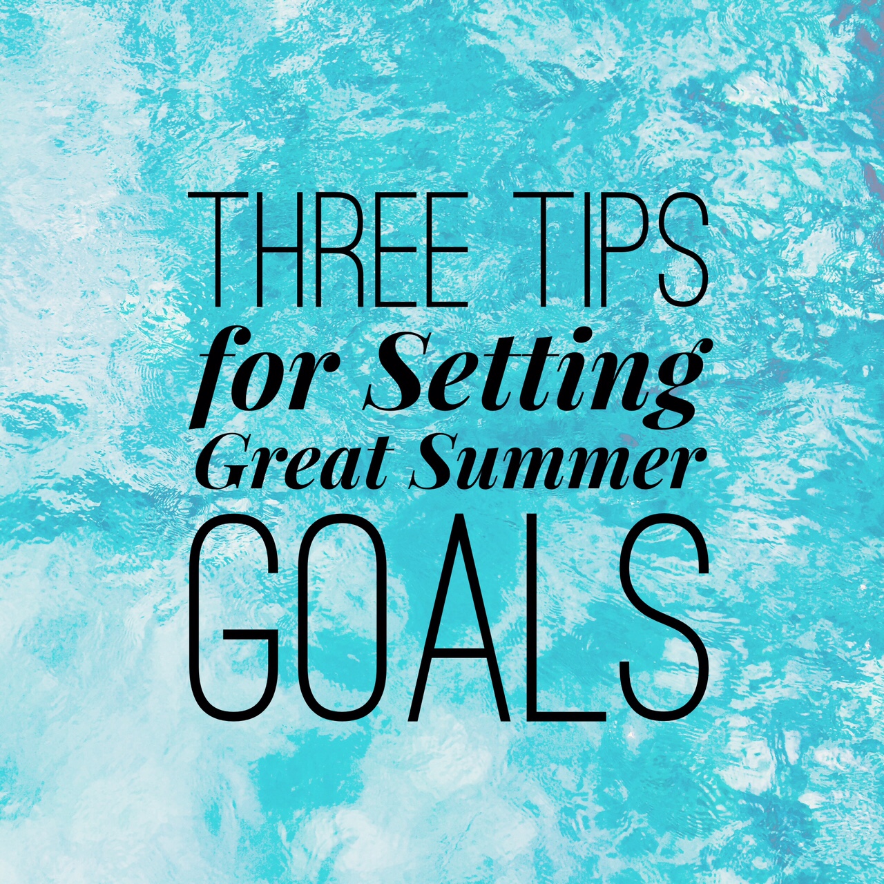 Summer-Goals
