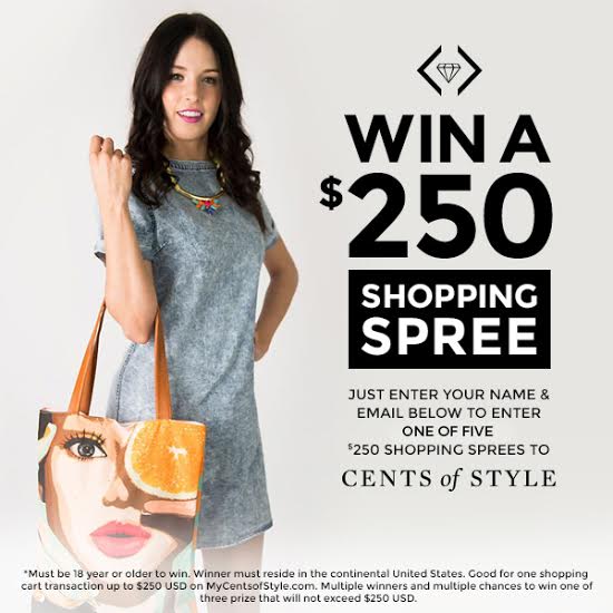 Win a $250 Shopping Spree from Cents of Stye!