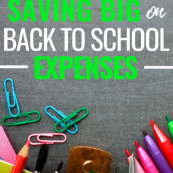 Save BIG on back to school expenses with these simple tips!!