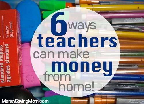 teachers make money from home
