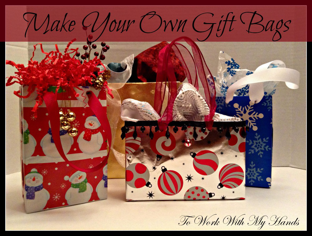 Make Your Own Christmas Gift Bags