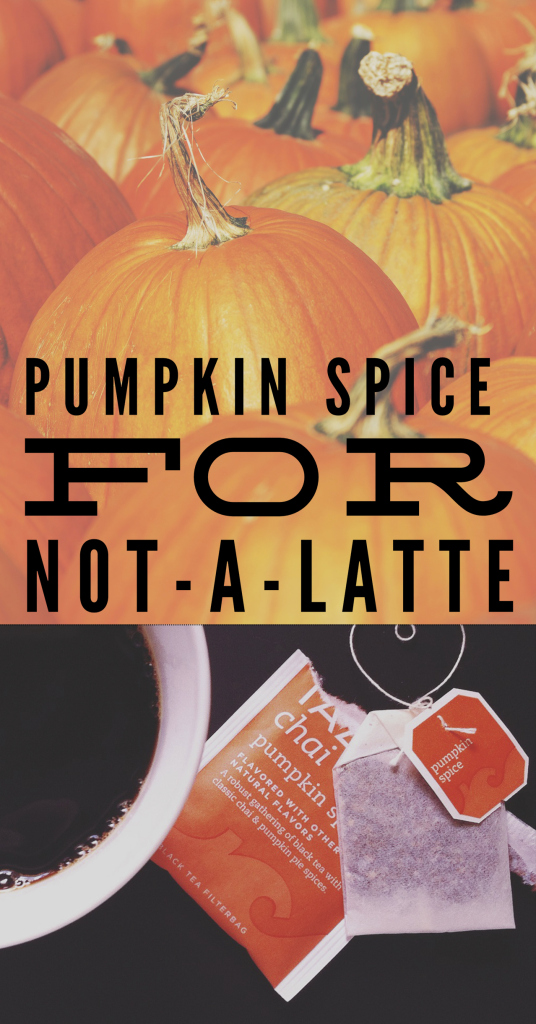 pumpkin spice not a latte