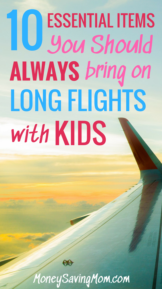 This list of 10 items to bring when you travel with kids is a MUST-read from an experienced traveler! Some of these are probably things you've never thought of before!
