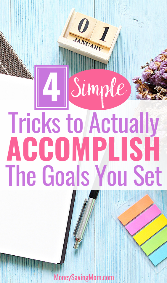 Do you constantly set goals that you can't seem to finish? Read this for practical advice!!