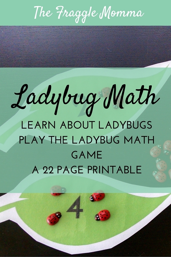 Free Ladybug Math Printable