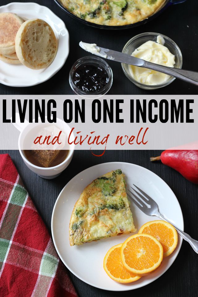 Living on One Income and Living Well