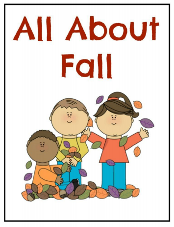 Free All About Fall Mini-Book Printable