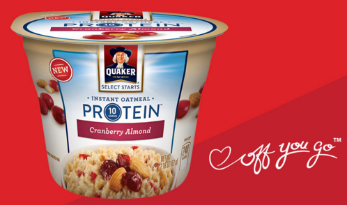 Free Cup of Quaker Oatmeal