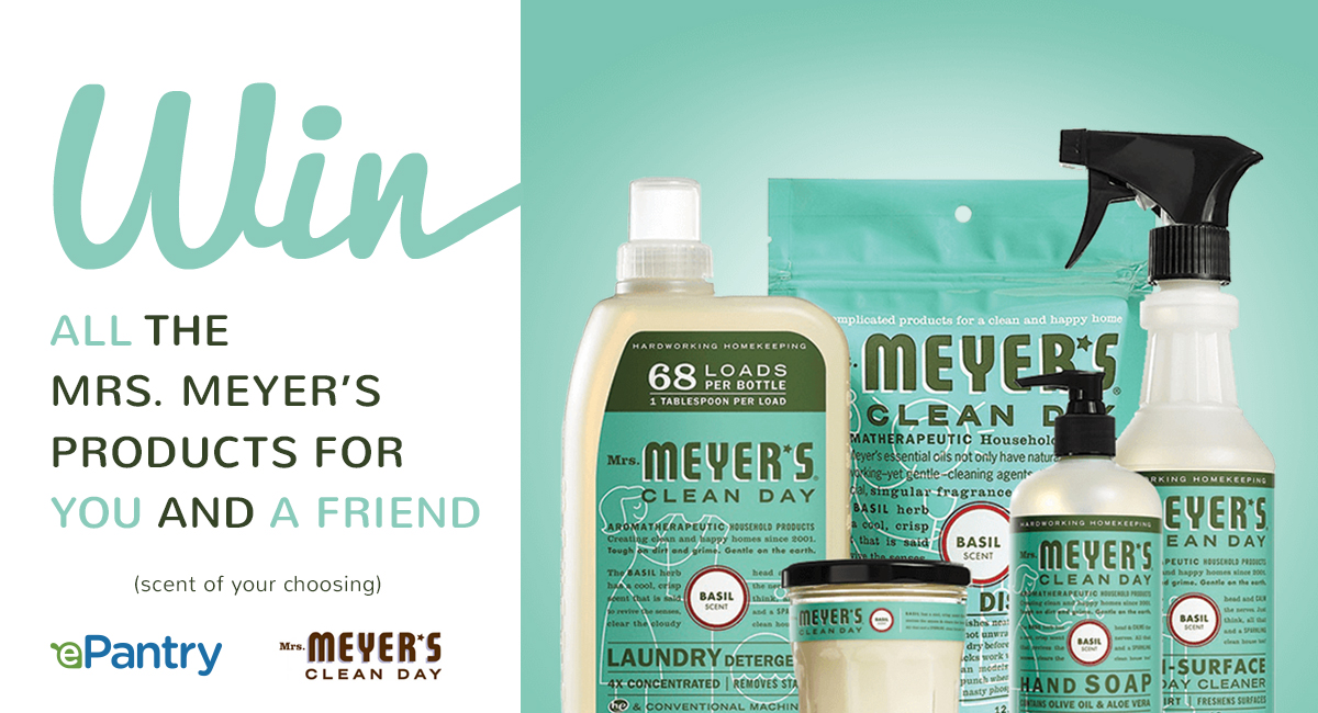 ePantry Mrs. Meyer's Giveaway Pack