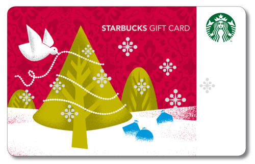 FREE $5 Starbucks eGift Card with $25 Purchase