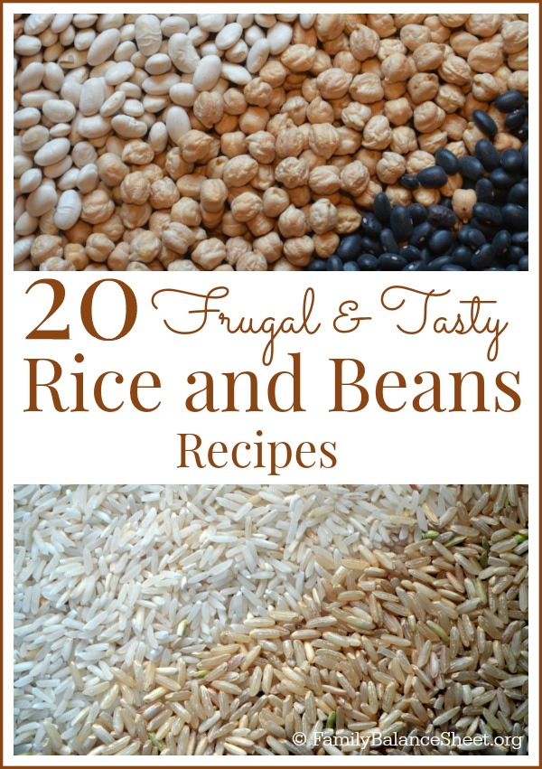 20 Frugal & Tasty Rice and Beans Recipes