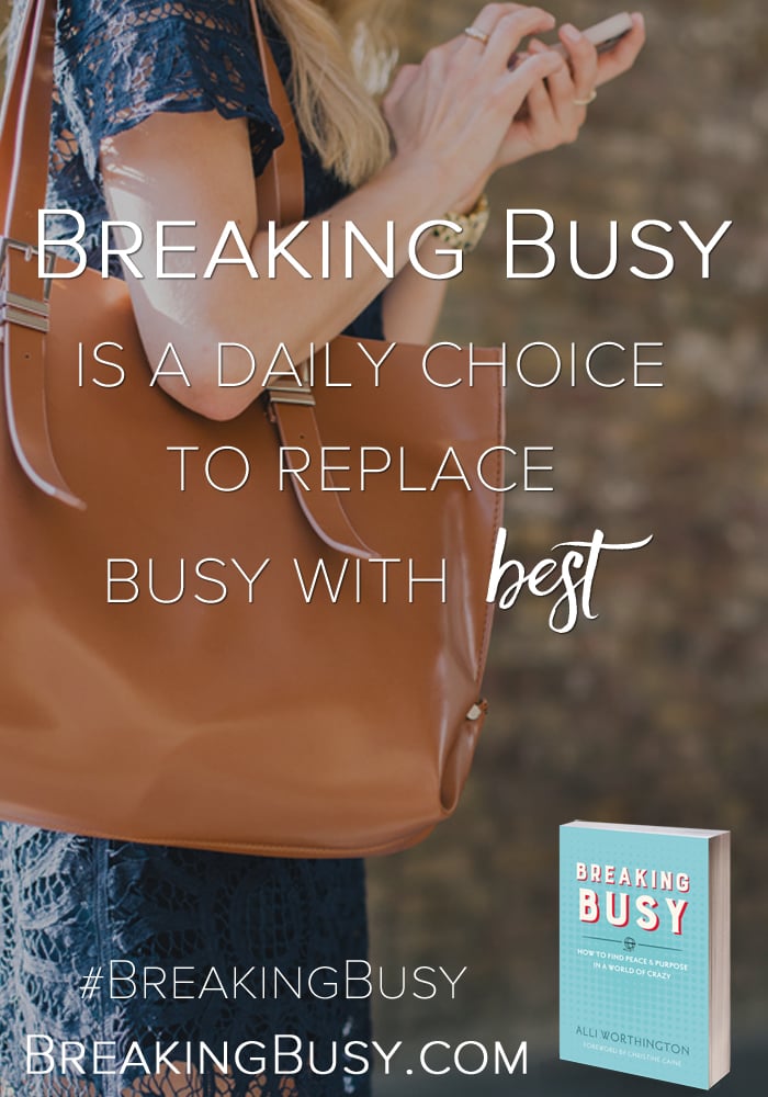 Why we need to start Breaking Busy