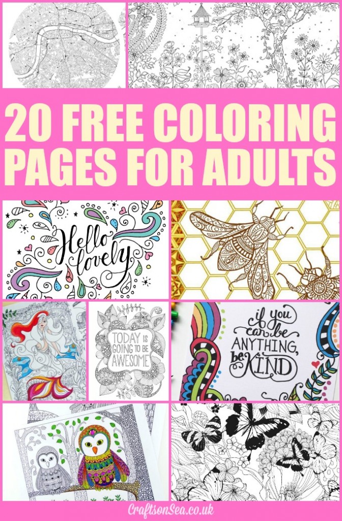 Free Printable Coloring Pages for Adults | Money Saving Mom®