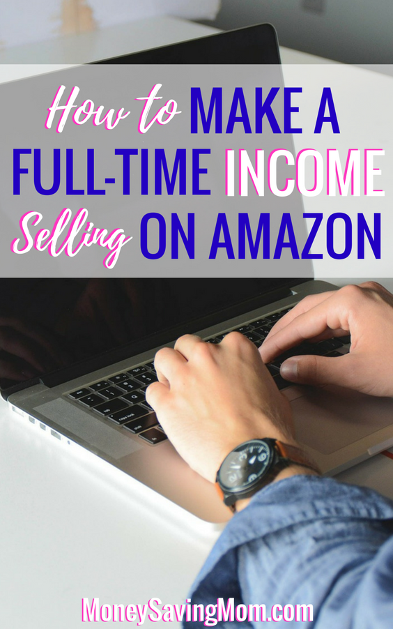 Make a full-time income by selling on Amazon! Read this post to learn more and sign up for a FREE course!