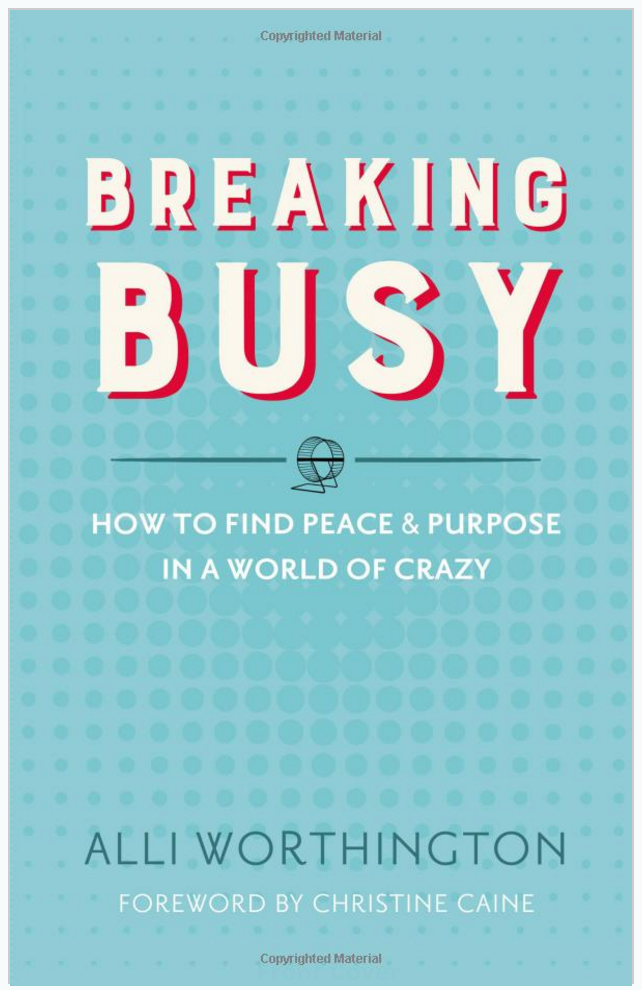 Breaking Busy time management book