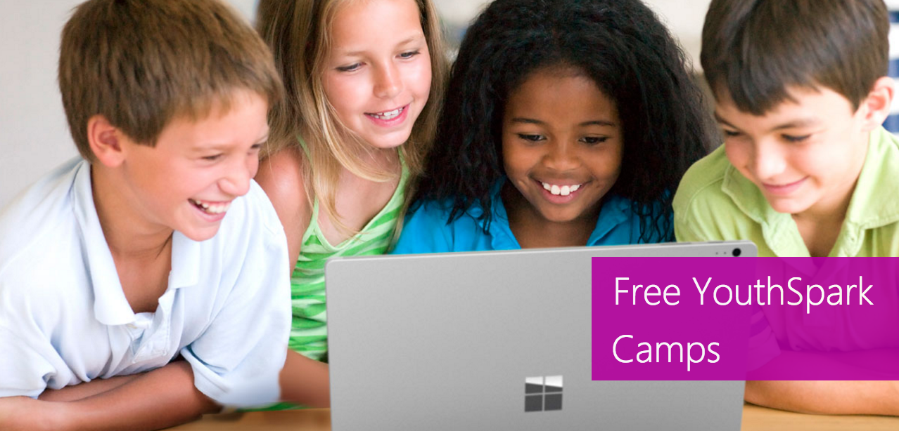 Microsoft is offering free summer camps for kids again this year!