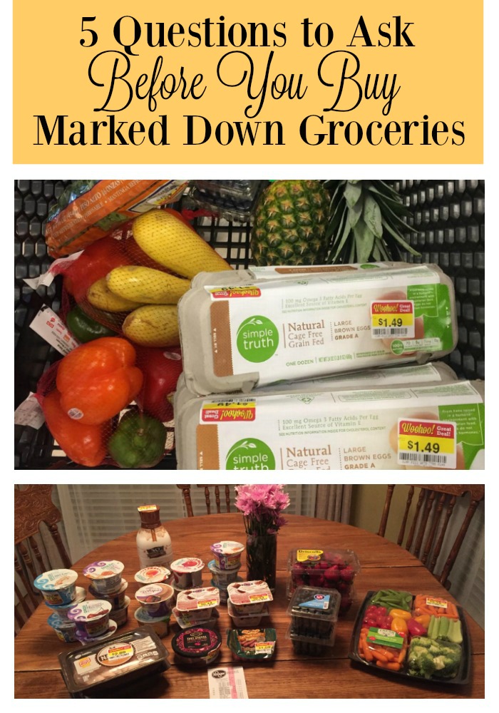 5 Questions to Ask Before You Buy Marked Down Groceries