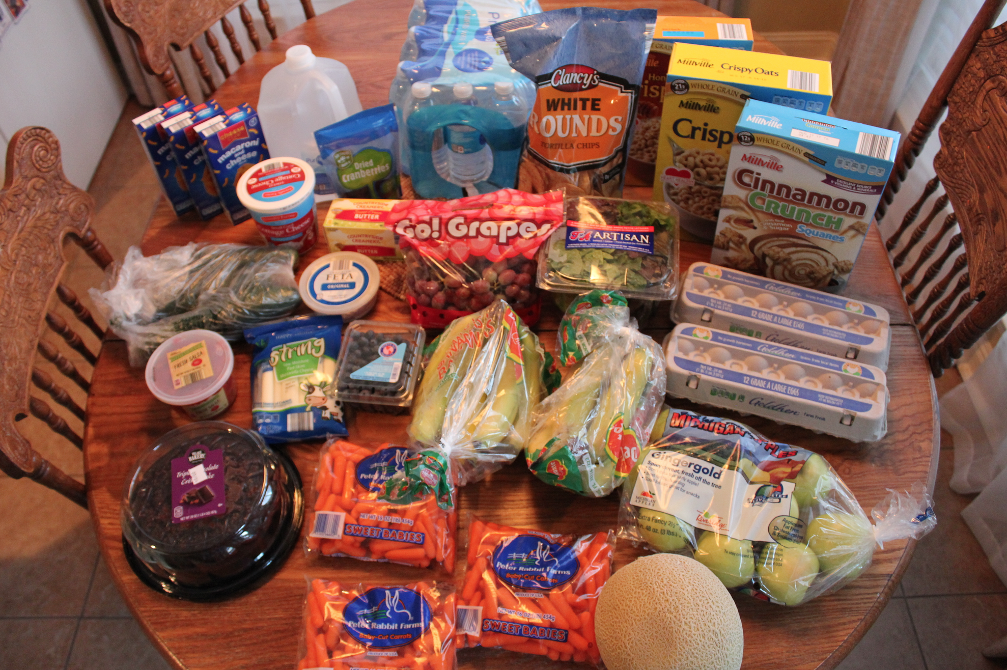This Week's $52 Grocery Shopping Trip