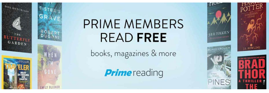 Prime Reading -- A New Amazon Prime Feature!